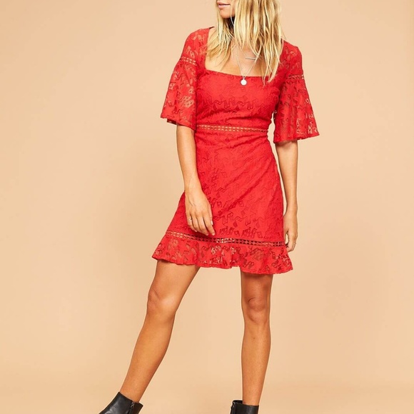 Minkpink Starstruck Lace Dress - Picture 3 of 8